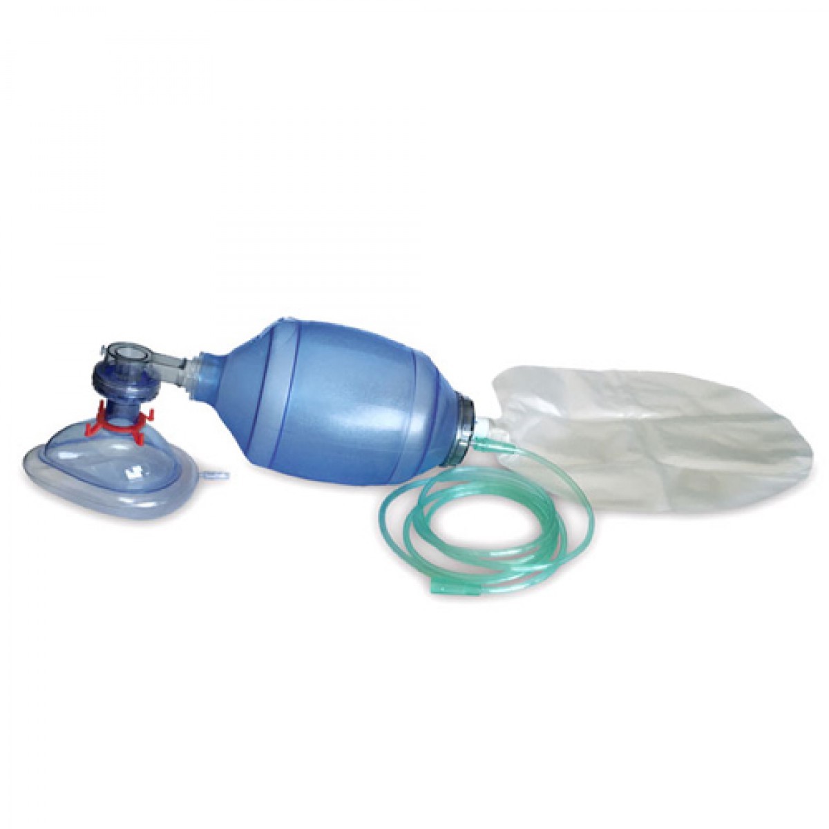 PALLONE AMBU PER RIANIMAZIONE CON MASCHERA E RESERVOIR ADULTO