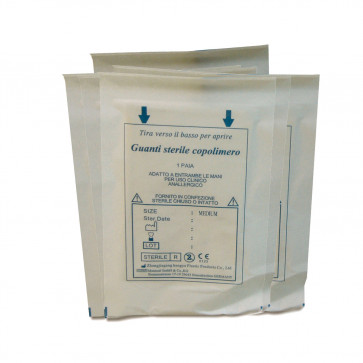 20 PAIA GUANTI STERILI MONOUSO tg M-31