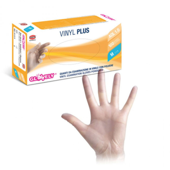 Guanti In Vinile Non Sterili Confezione Da 100 Pz E Medicare
