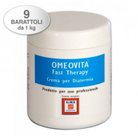 Crema per diatermia Omeovita Fast Therapy da 1000 ml - 9 pz