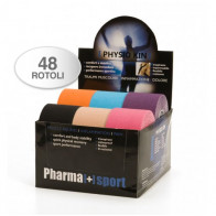 48 PZ - TAPE NEUROMUSCOLARE PHYSIO KIN 5 CM X 5 M - Colori assortiti