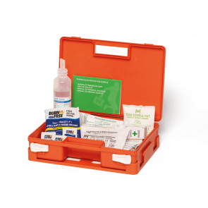 KIT PRONTO SOCCORSO USTIONI valigetta emergenza bruciature cassetta medica scottature-20