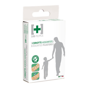 cerotti assortiti 100 pz