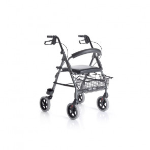 rollator con seduta imbottita