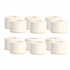 12 pz. NASTRO SPORT TAPE cm 3,8 x 10 m per bendaggi sportivi Cerotto bianco calcio Taping-20