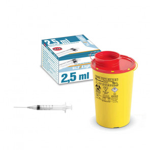Siringhe Rays Luer da 2,5 ml