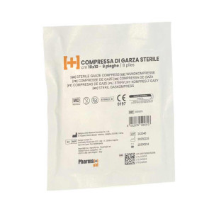 Garza Sterile 10x10 cm – 8 PIEGHE