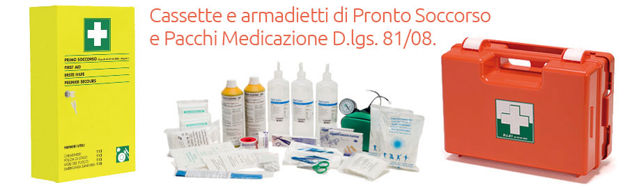 cassette pronto soccorso