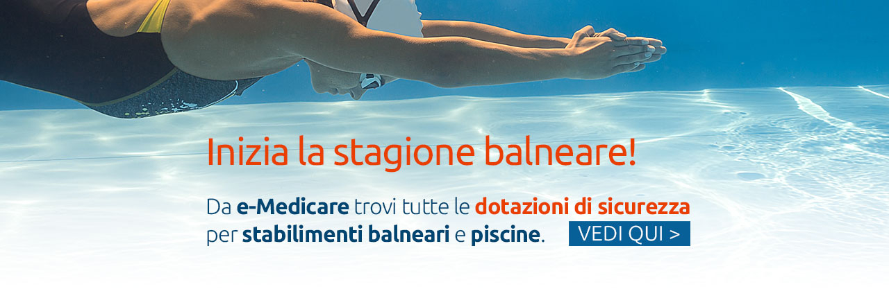 Prodotti medicali per piscina e stabilimenti balneari